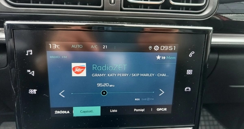 Citroen C3 cena 72900 przebieg: 33556, rok produkcji 2022 z Gniewkowo małe 326